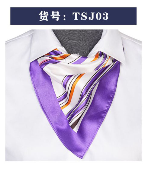 北京絲巾廠家空姐乘務(wù)員方巾圍巾定做